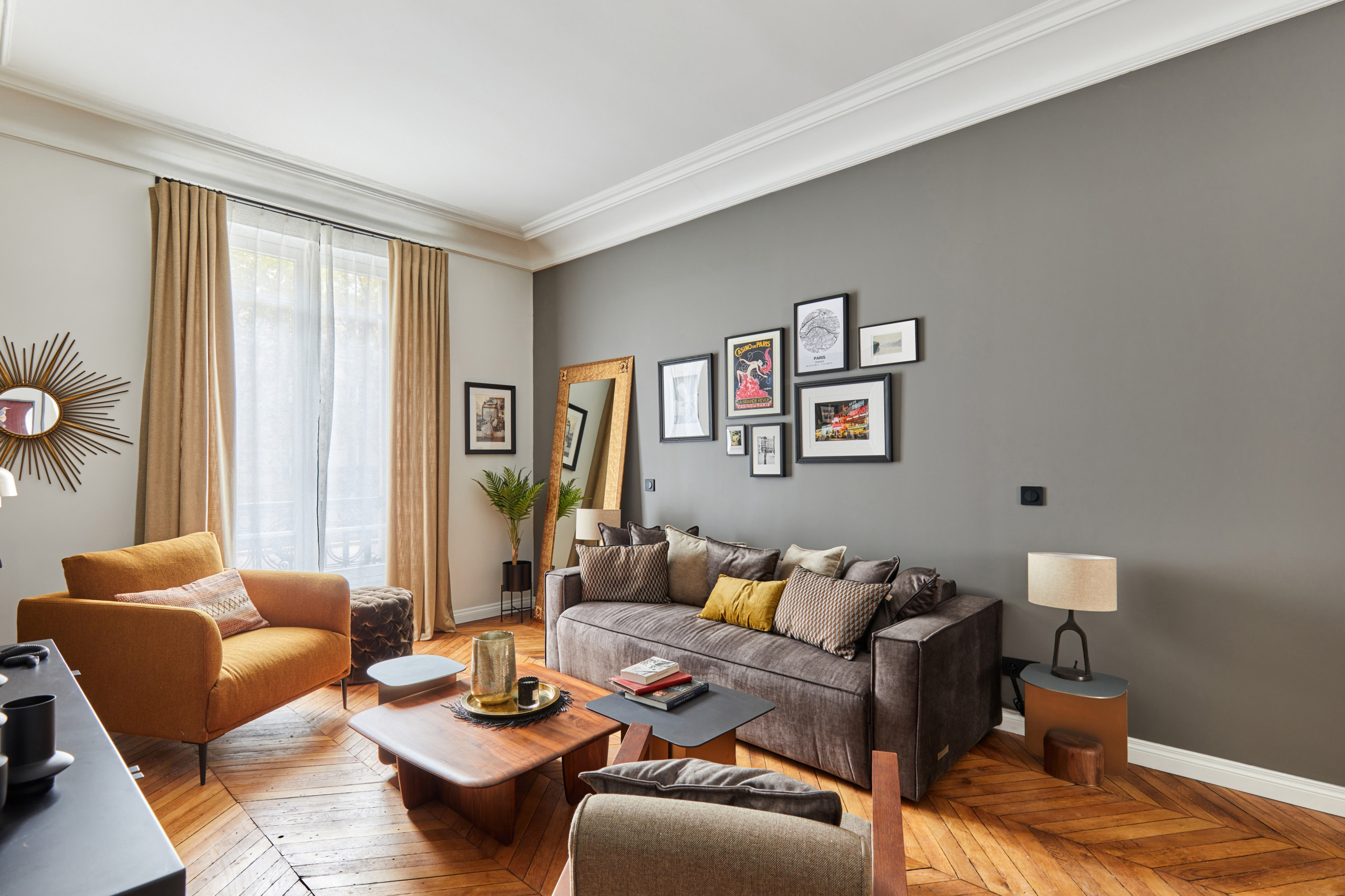 Projet Saint Michel I Appartement Ocre & Or