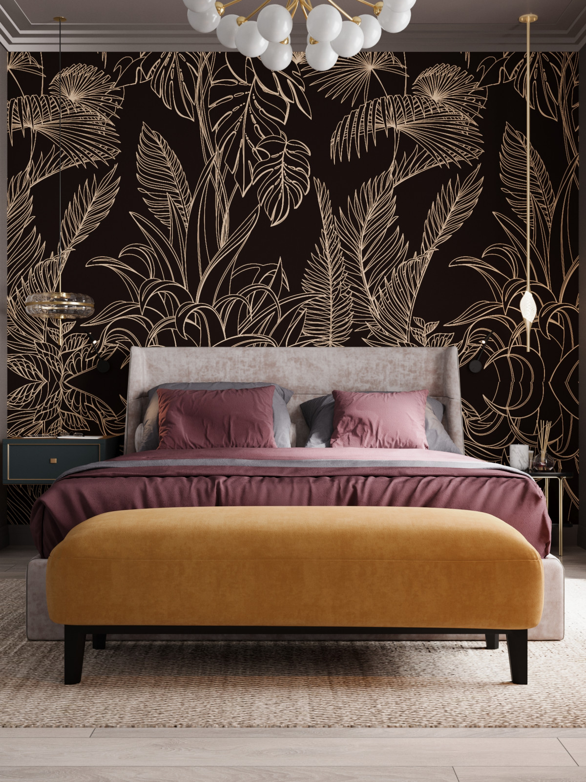 Квартира с ярким характером 120м2