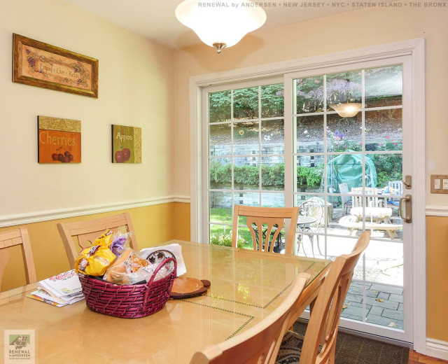 New Patio Door in Beautiful Kitchen Renewal by Andersen NJ