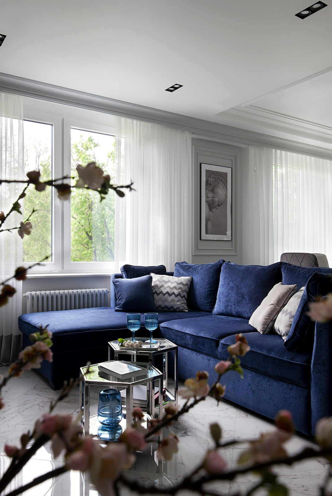 Интерьер квартиры в стиле современной классики 105 кв.м.