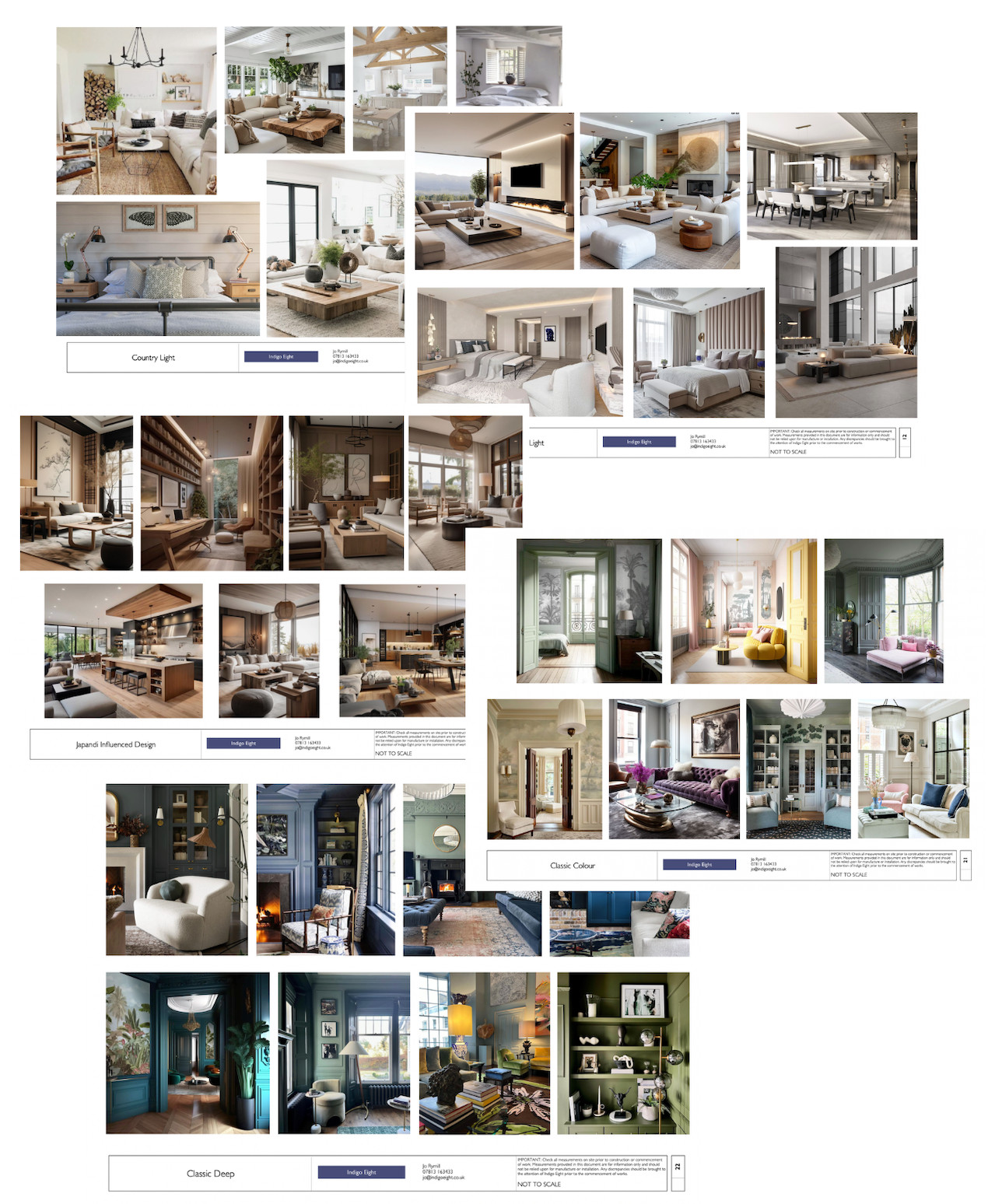 We review a series of style boards and discuss what you like and don't like to hone the images down to create your own personal style board