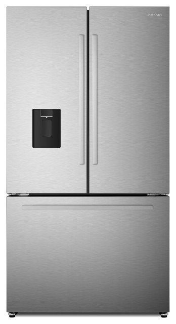 22.4 cu.ft. 3-Door French Door Refrigerator, Stainless Steel