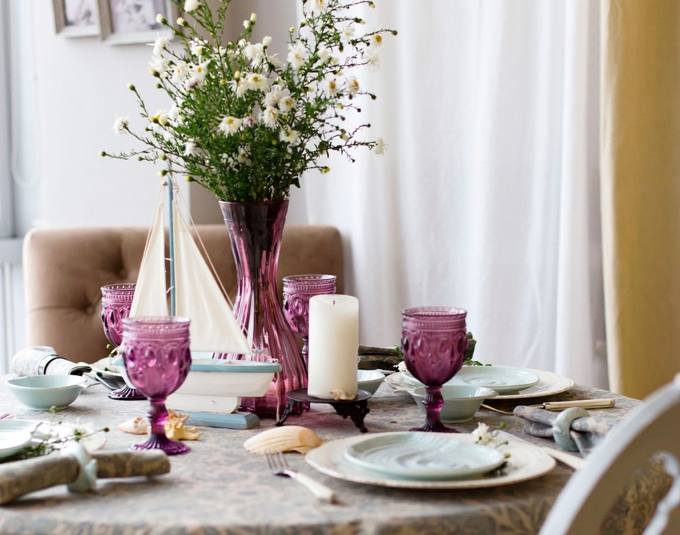 Сервировка стола в Средиземноморском стиле