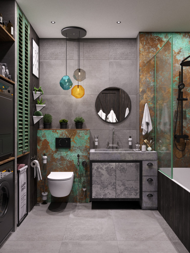 Проект квартиры с атриумом в ЖК "Поколение"