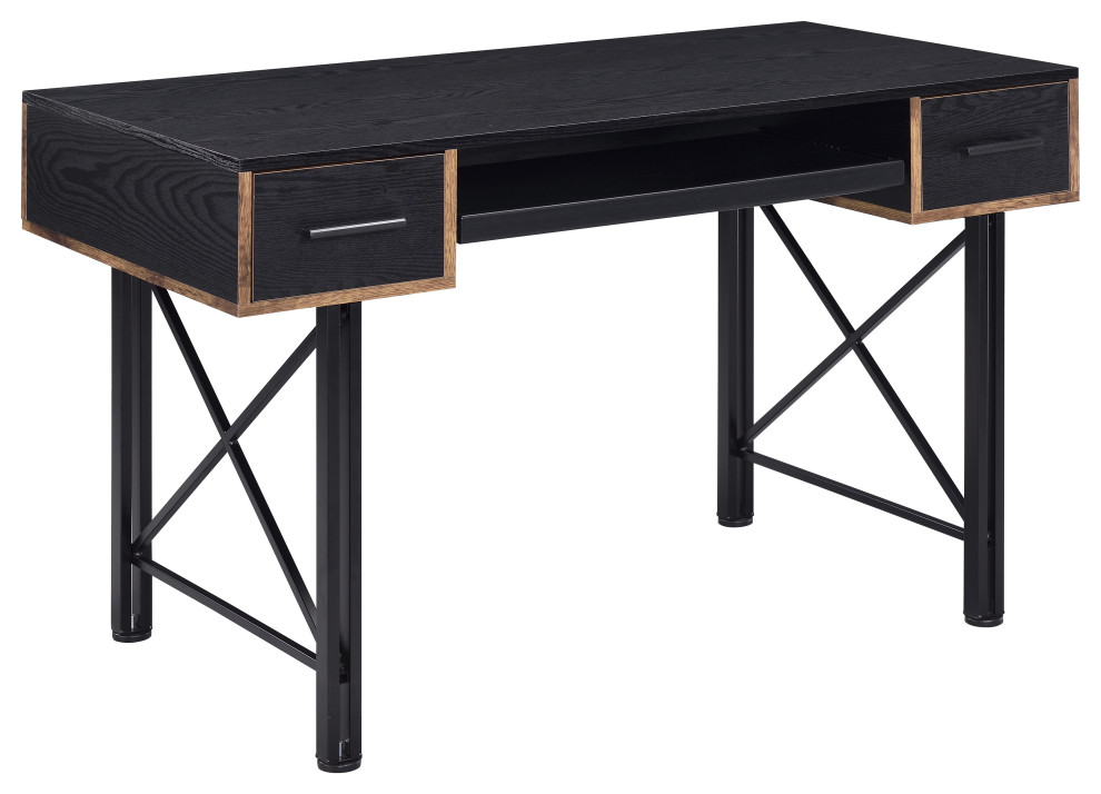 Settea Writing Desk Industrial Desks And Hutches by Acme
