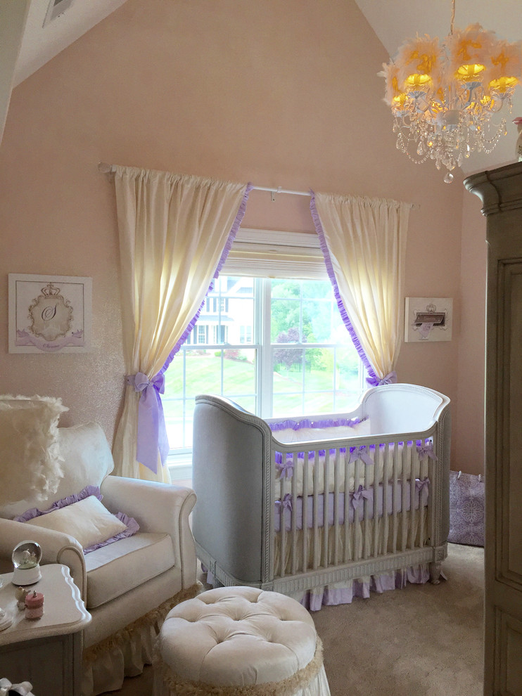 Mid-sized traditional nursery in New York.