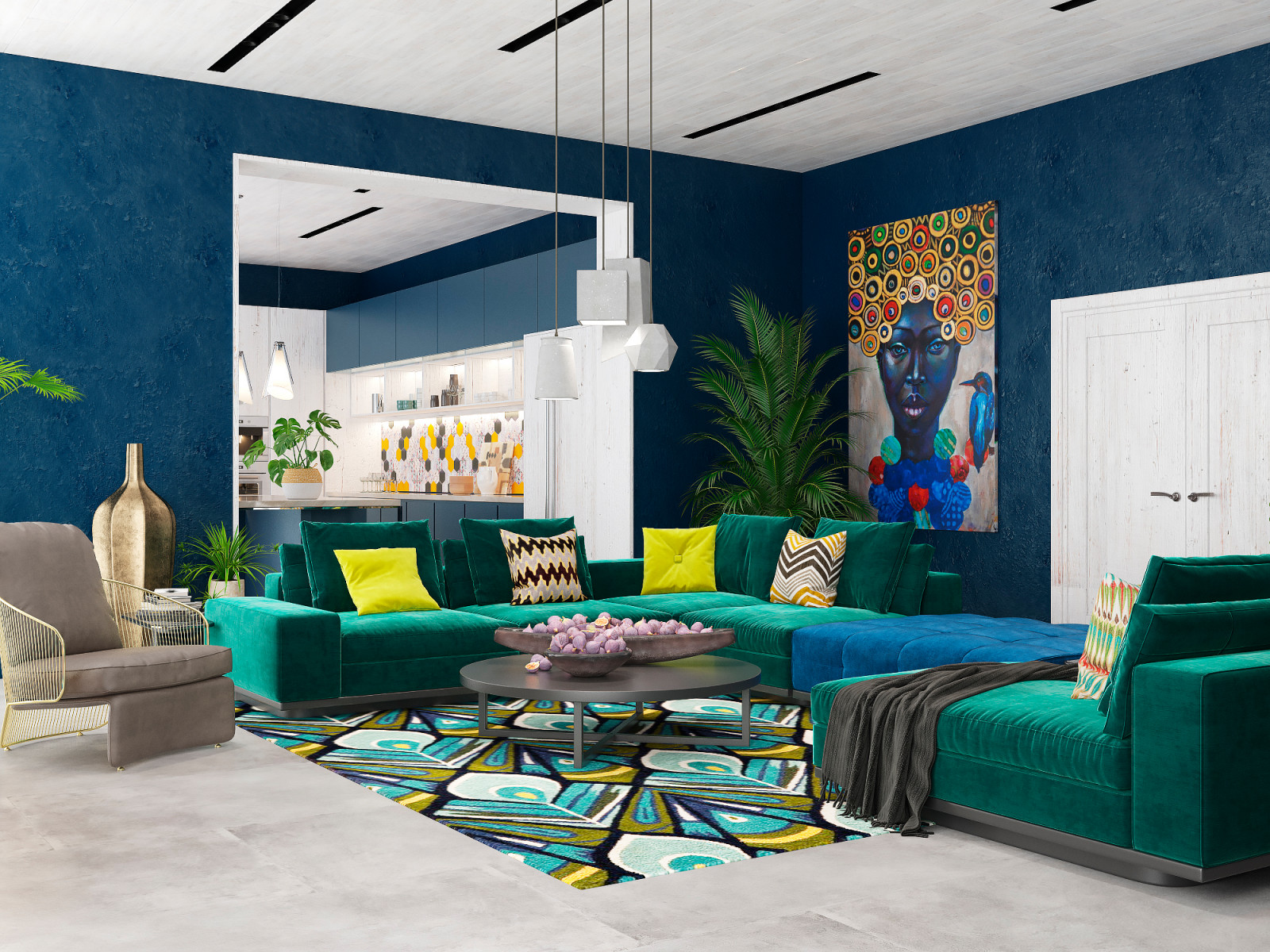 Дизайн проект особняка на острове Маврикий