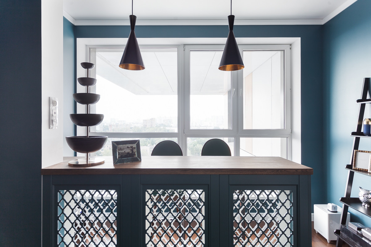 Классический интерьер с элементами арт-деко