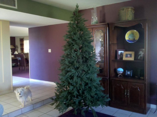 Stratford Spruce Artificial Slim Christmas Tree