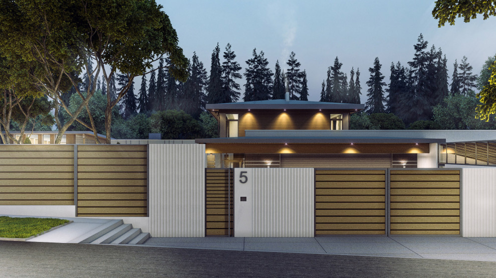 Вилла в дубовом лесу