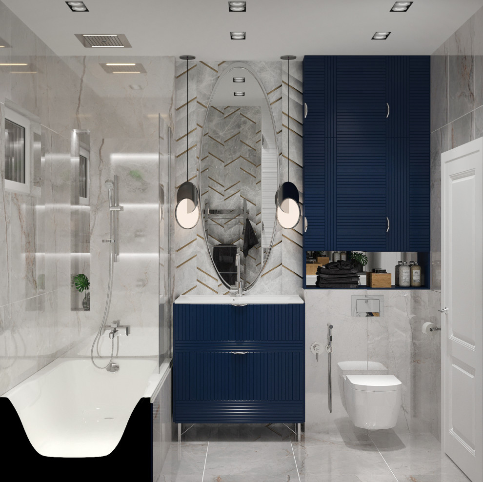 Ванная комната в частном доме, г. Армавир