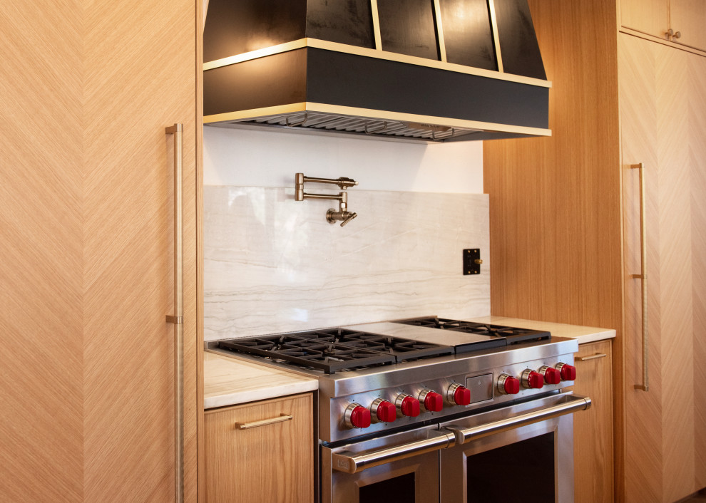 Inspiration for a transitional kitchen remodel in Denver