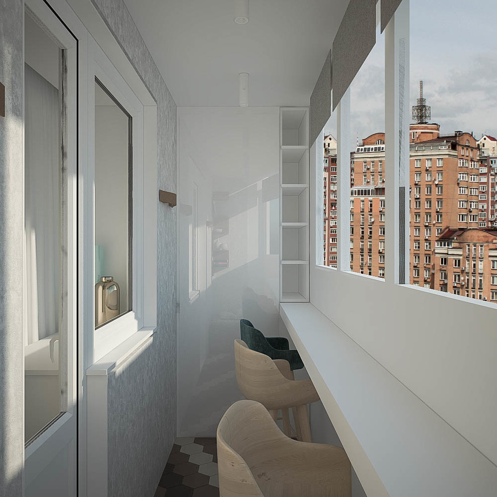 Дизайн-проект для молодой семьи с тремя детьми (жмм)