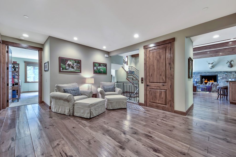 Inspiration for a huge transitional hallway remodel