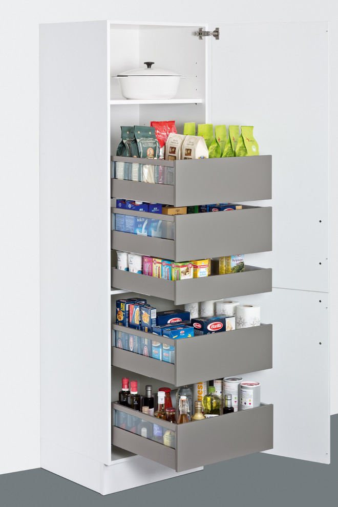 Стеллаж с выдвижными ящиками