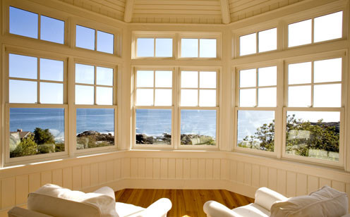 Inspiration for a beach style sunroom in Portland Maine.