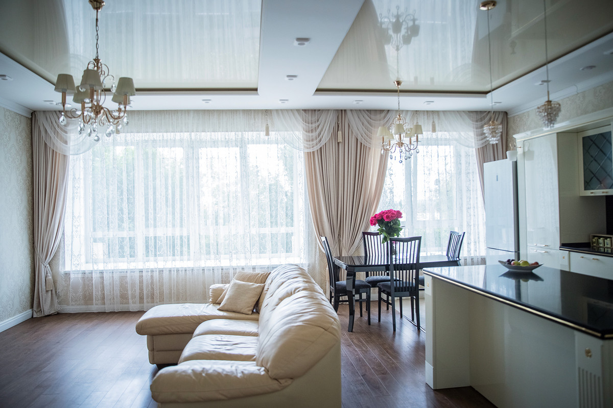 Квартира с нотками классики.