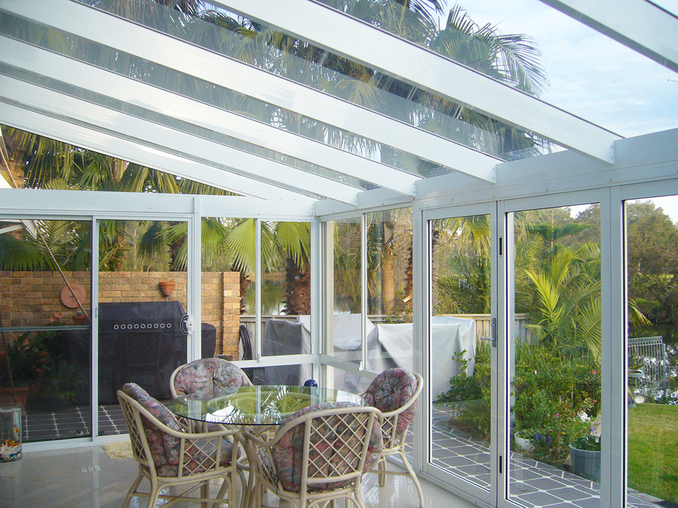 Modern Sun room residential extension - Modern - Sunroom ...