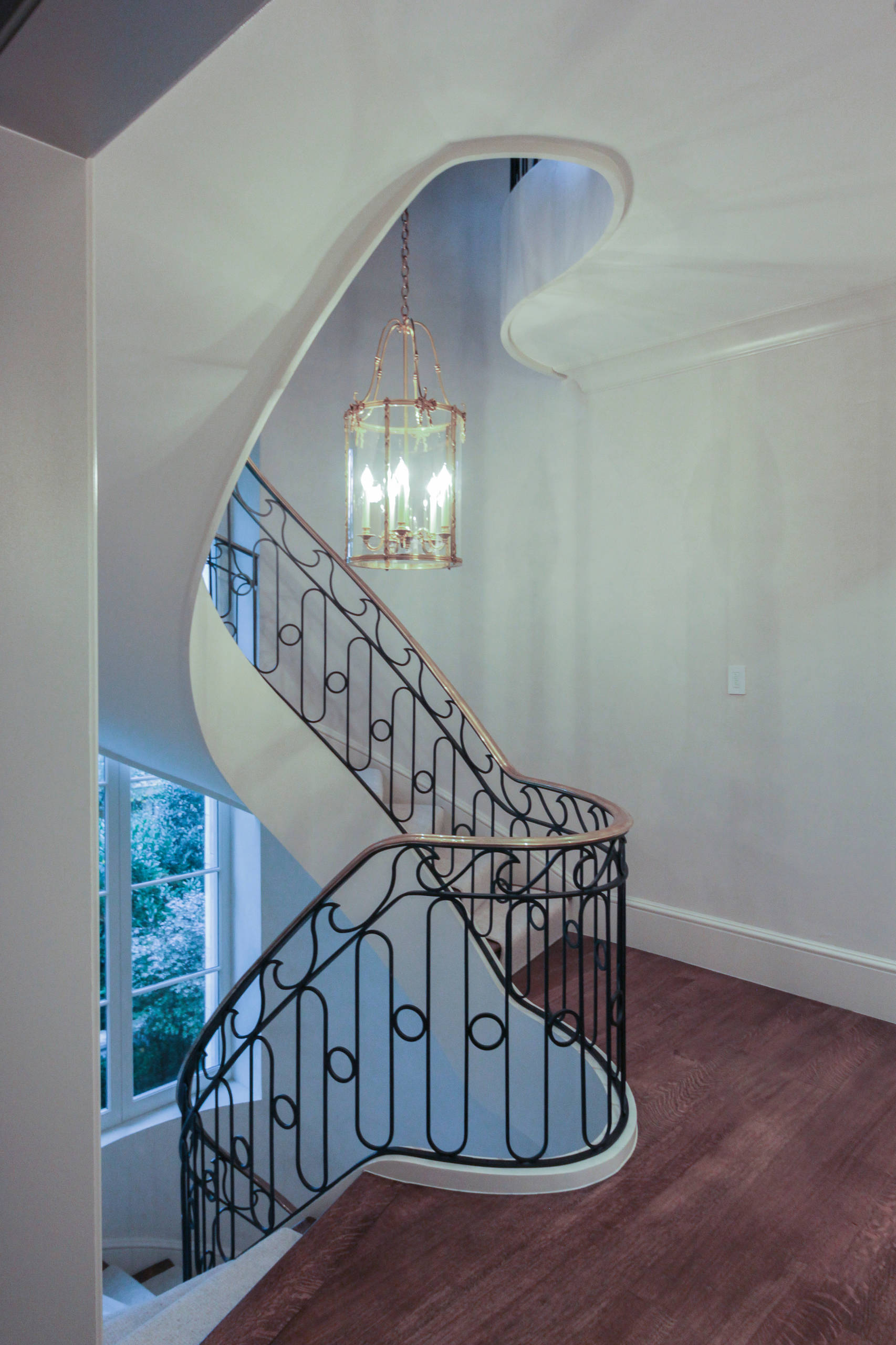 61_Sculptural/Elliptical Staircase in Washington, DC 20008