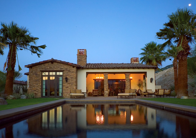 Rancho Mirage Villas middelhavsstil-pool