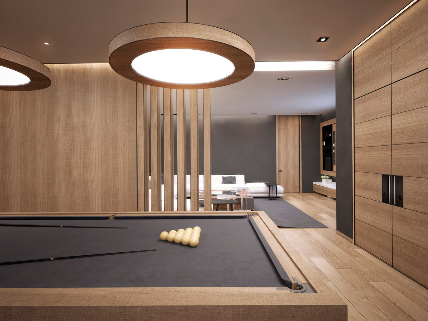 Интерьер частной виллы № 1