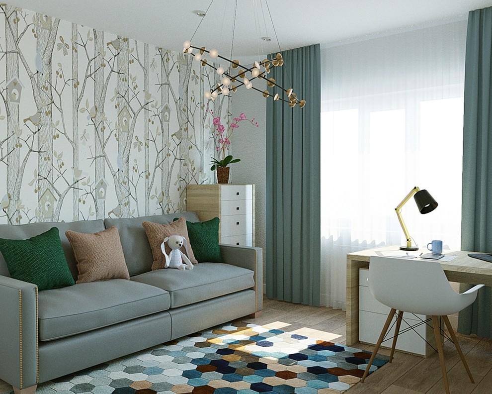 Дизайн-проект детской для мальчика