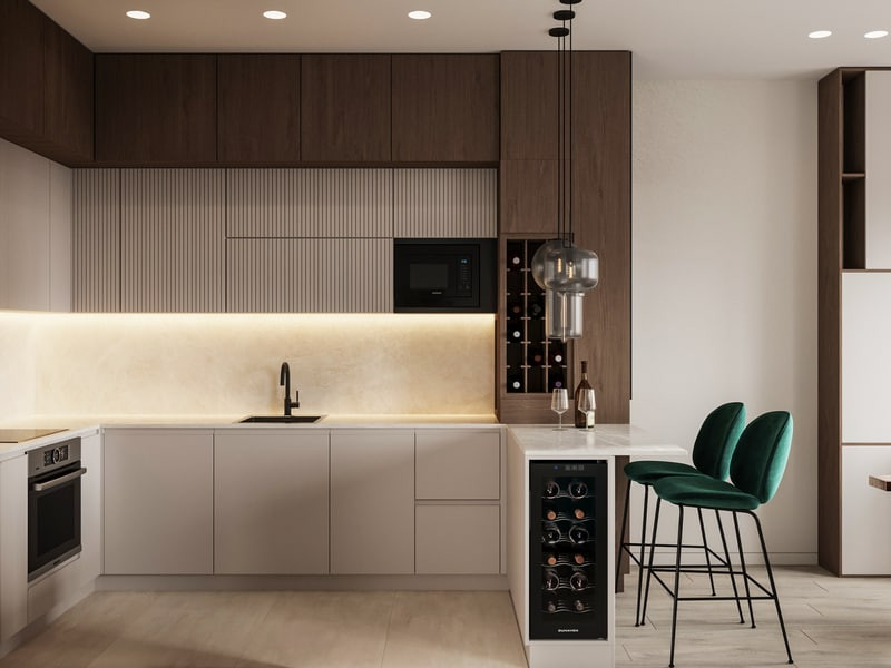 ЖК Гоголь парк, 3 комнаты, 80 м²