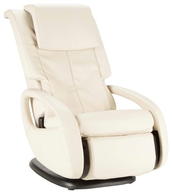 "WholeBody 7.1" Swivel Base Wide-Body Heated Massage Chair, Bone