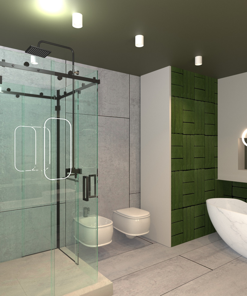 Интерьер ванной комнаты