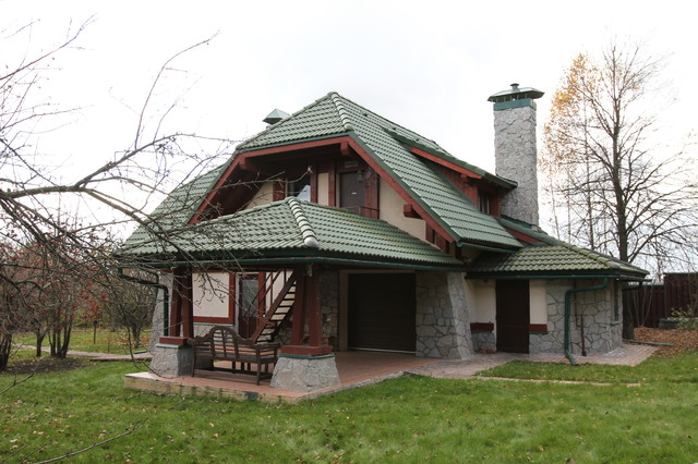 Estate house rustic-house-exterior