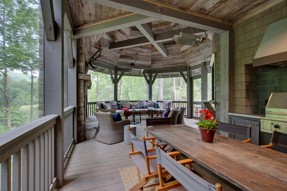 Silver Springs, Wade Hampton - Contemporary - Porch - Other - by Harris ...