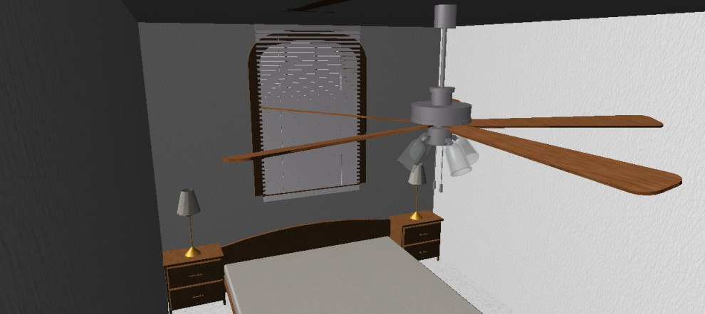 Гостевая спальня на первом этаже.