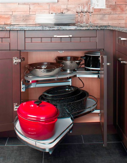 KITCHEN BLIND CORNER WITH TRAY CABINET