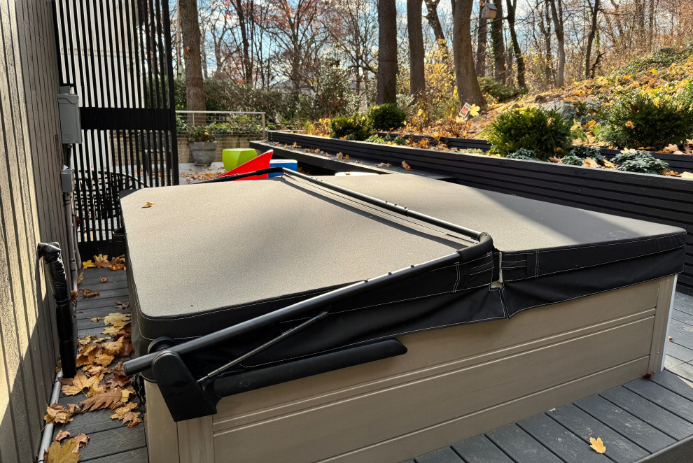 Riverdale, The Bronx, NY  oversized deck