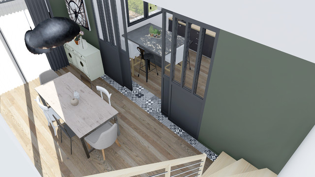 Tendance Industrielle & Loft industrielt-koekken