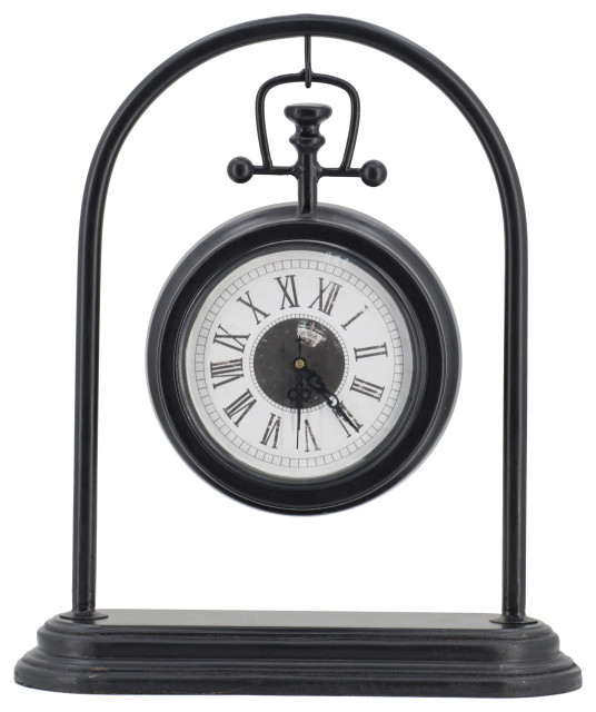Hanging Arch Clock Traditional Desk And Mantel Clocks by R16 HOME