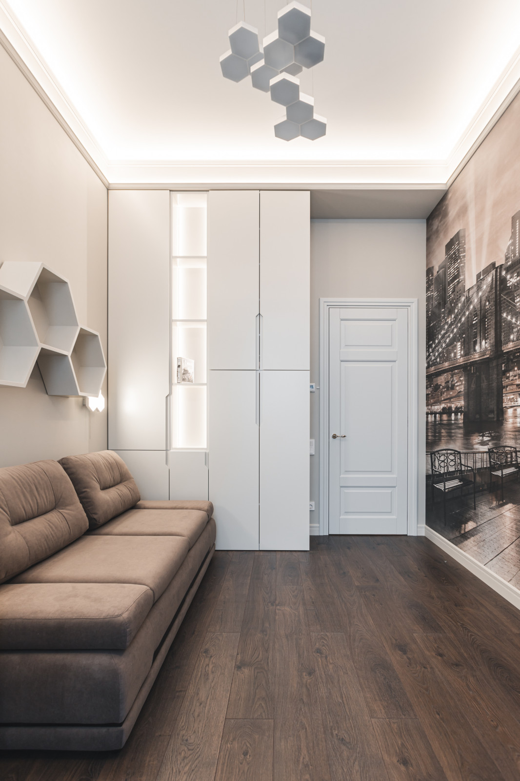 Реализованный интерьер 4-х комнатной квартиры