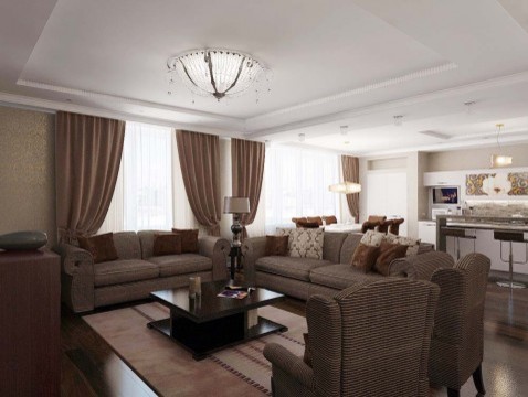 Двухуровневая квартира на ул. Соревнования