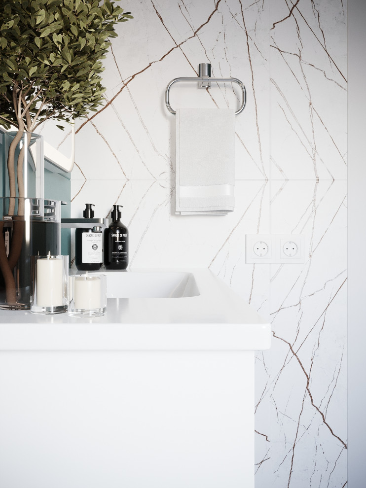 Проект загородного дома "Голубая лагуна"