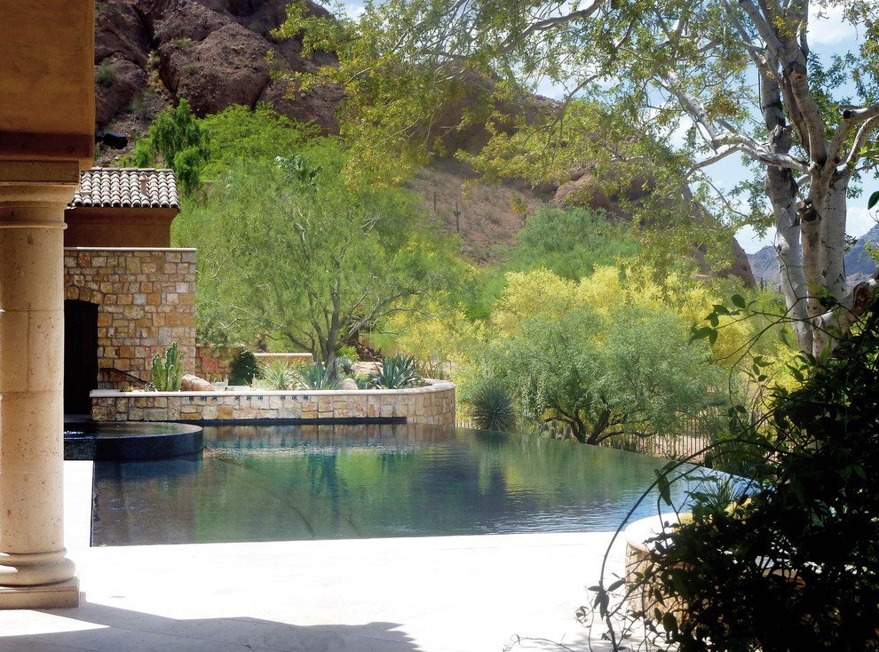 Traditional pool in Phoenix.