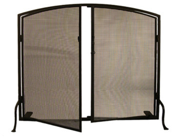 40W X 32H Prime Arched Fireplace Screen