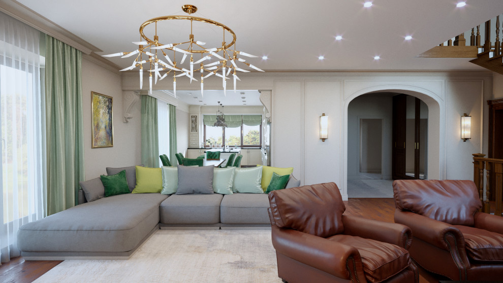 Château dans les pins