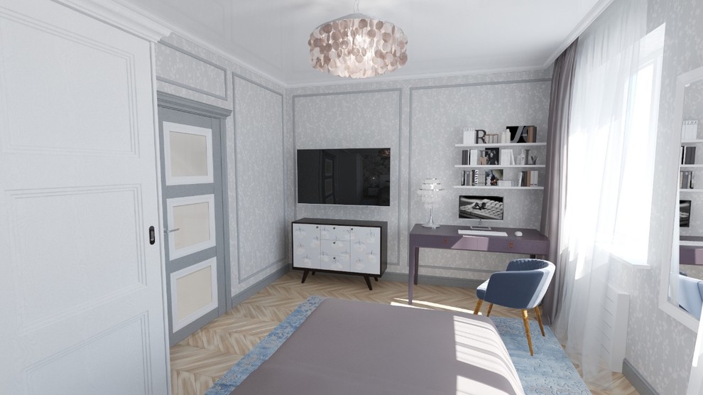 Дизайн-проект дома в классическом современном стиле