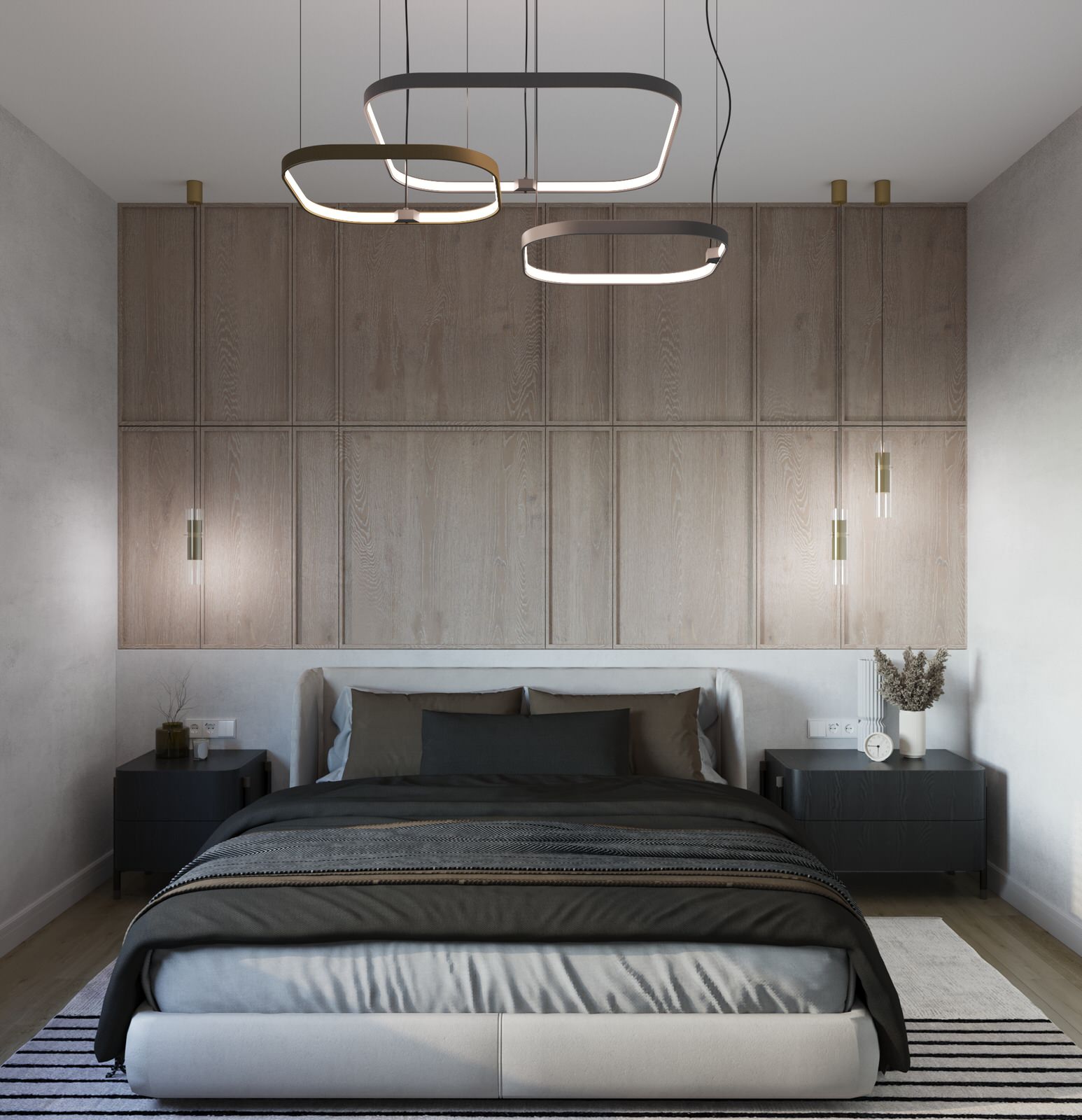 Спальня в загородном доме