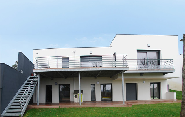 Maison BE contemporary-house-exterior