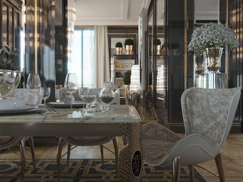 Проект загородного дома в Подмосковье (Екатерина Плотникова)