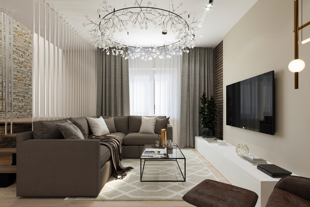 Проект 2х уровневой квартиры г.Югорск