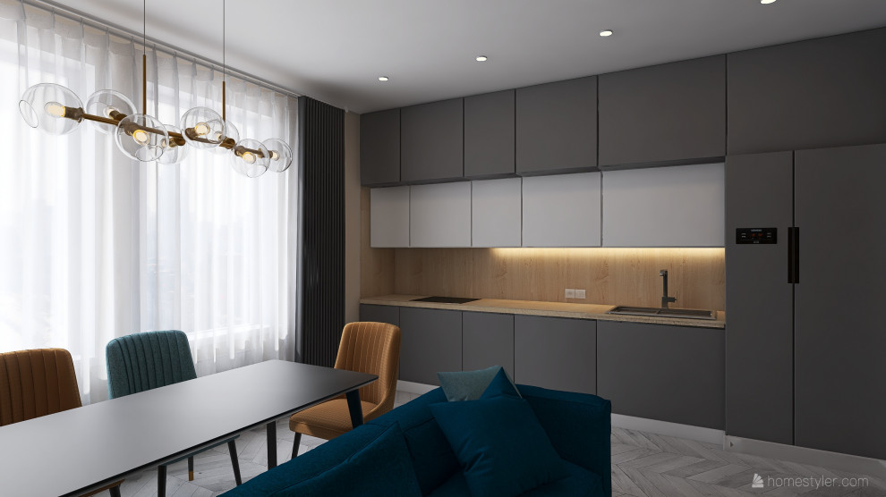 Квартира 81 кв. м. "Морской бриз"