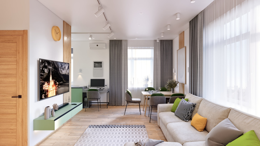 Дизайн-проект трехкомнатной квартиры