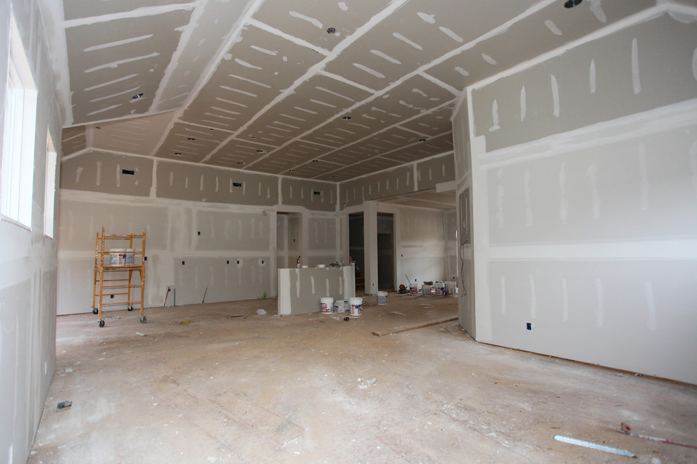 High ceilings, lots of angles how to integrate wall/ceiling colors?